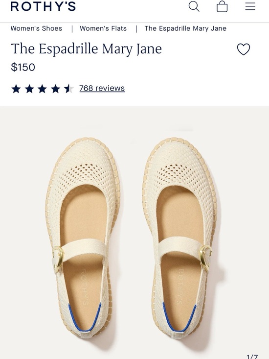 Rothy's Shoes - Rothy espadrille Mary Jane
